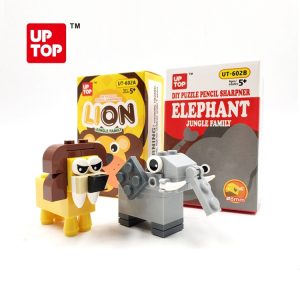 DIY Building Block Cartoon Pencil Sharpener