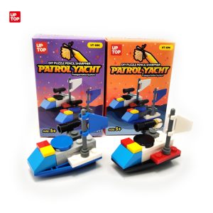 DIY Speedboat Building Block Pencil Sharpener