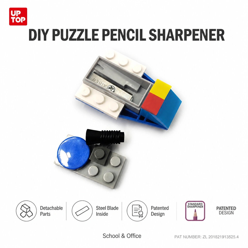 DIY Speedboat Building Block Pencil Sharpener - Image 3