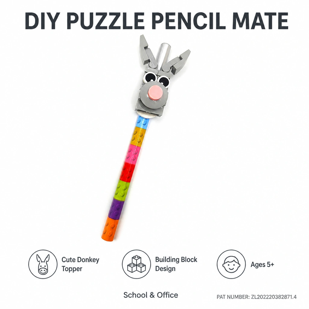 DIY Blocks Pencil Clip Set 808 - Image 2