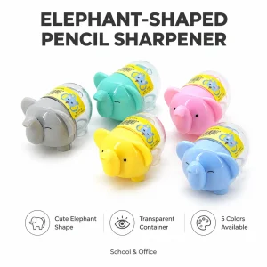 Transparent Elephant Pencil Sharpener XL-319A