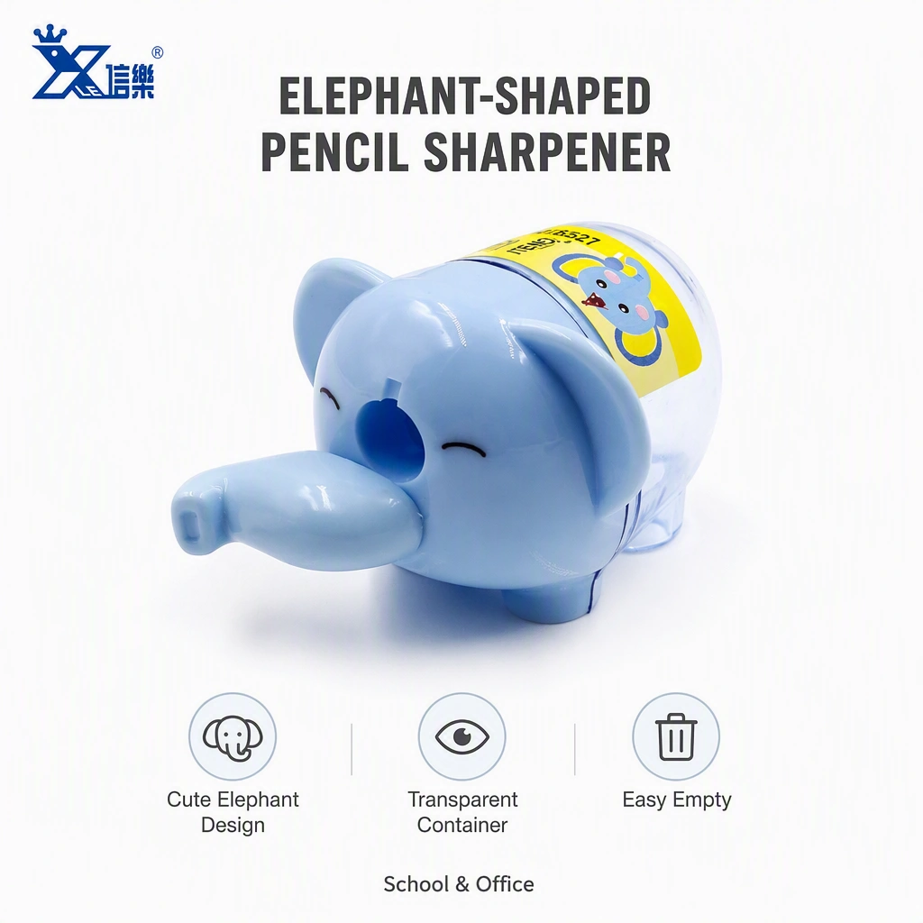 Transparent Elephant Pencil Sharpener XL-319A - Image 2