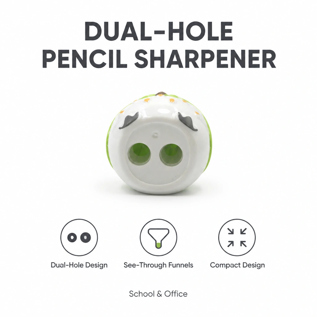 Colorful Owl Shape Pencil Sharpener XL-349 - Image 3