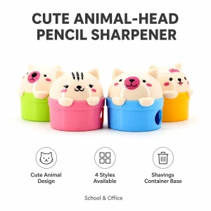 Mini Cat Shape Pencil Sharpener XL-360
