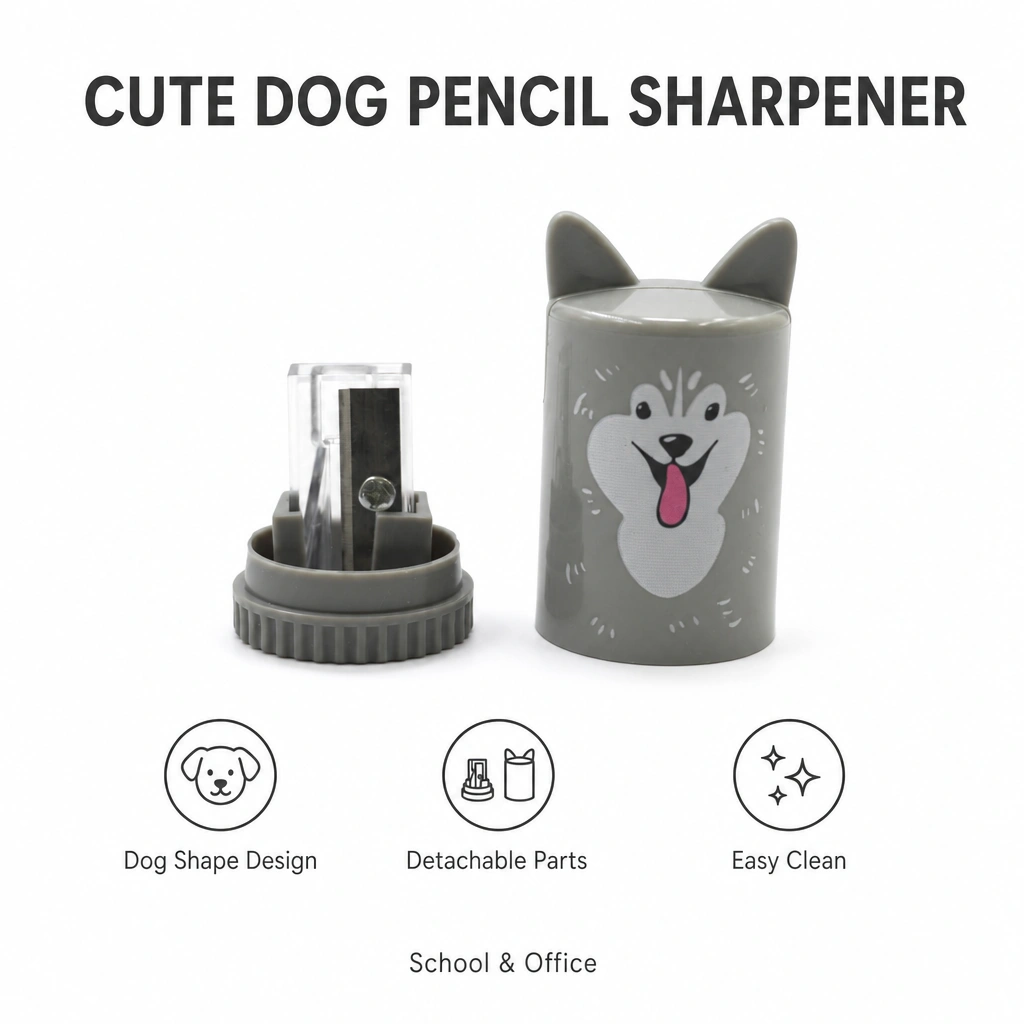 Animal Dog Pattern Pencil Sharpener XL-6002 - Image 2