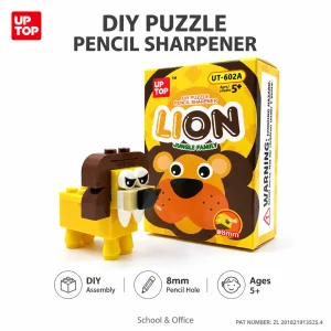 DIY Building Block Cartoon Pencil Sharpener