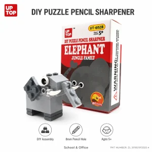 DIY Building Block Cartoon Pencil Sharpener
